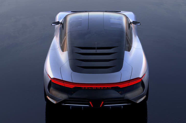 2024 Delorean Alpha5 rear profile